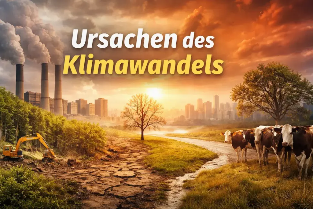 Ursachen des Klimawandels: Industrieemissionen, Entwaldung und Landwirtschaft als zentrale Treiber der globalen Erwärmung
